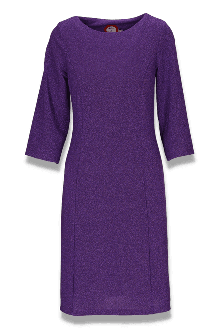 Main Image Bitten purple glitter dress