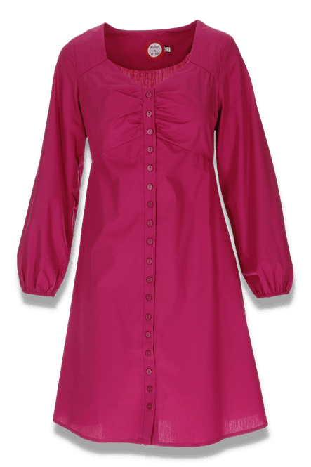 Main Image Petronella cerice poplin dress