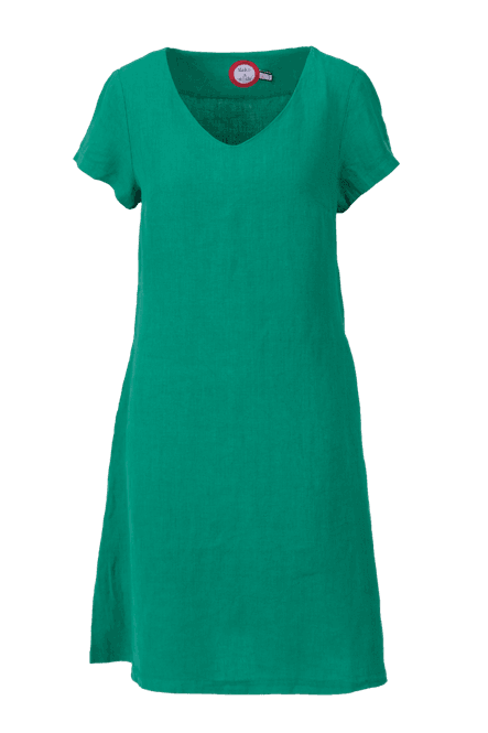Main Image Hannalena green linnen dress
