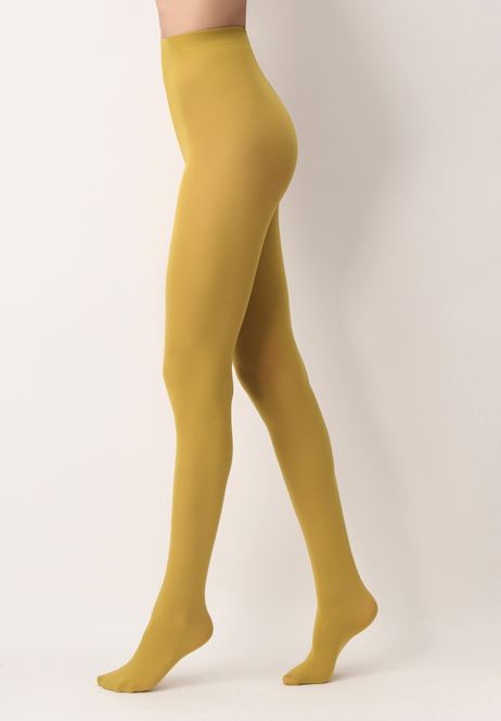 Main Image 50 denier Mustard tights Oroblu 