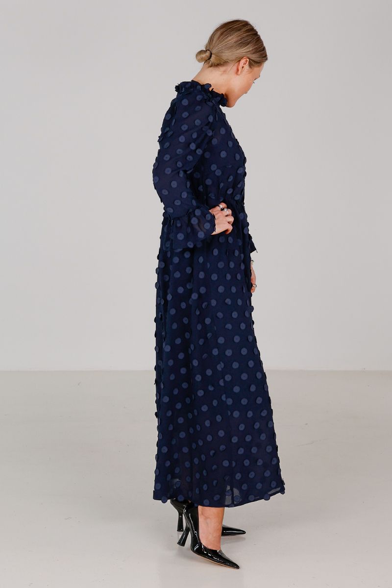 Sina elegant blue partydress