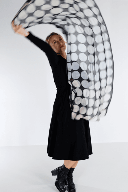 Main Image Rainbow grey scarf Vartdal 