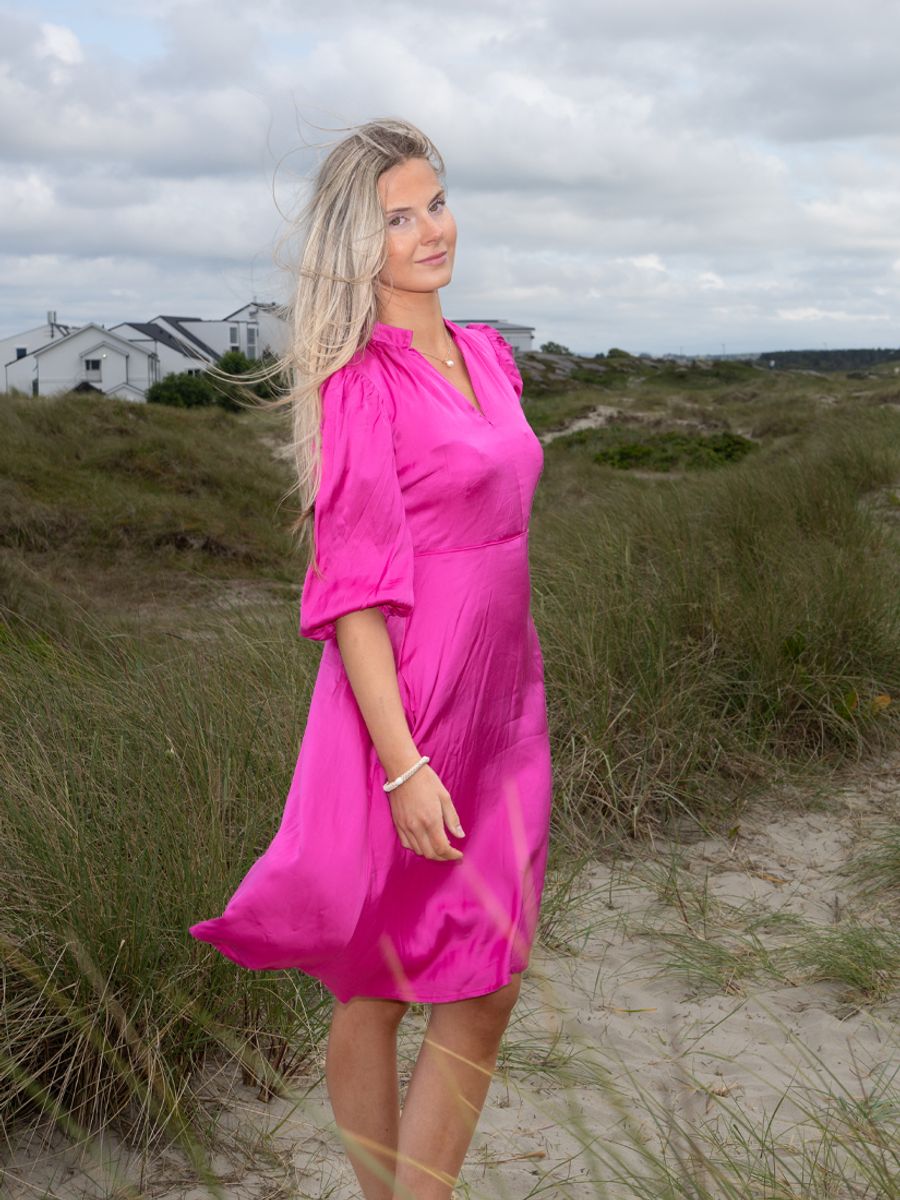 Celine fuchsia lovely dress