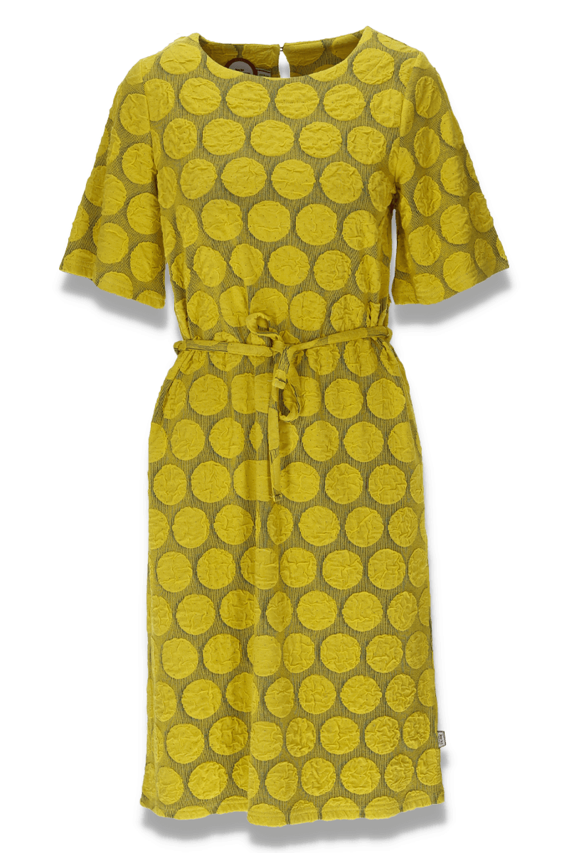 Helle yellow dress