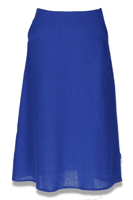 Main Image Agata skirt in royalblue linen